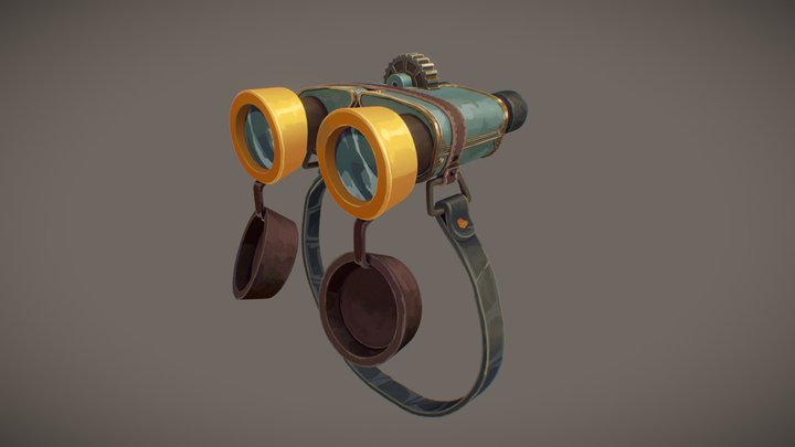 Binoculars 3D Model