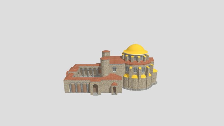 Circle Churchu - 3D Model