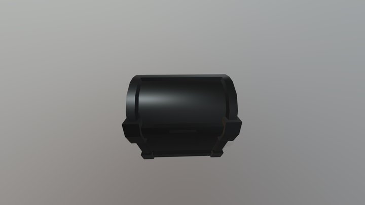 Treasure Chest 3D Model