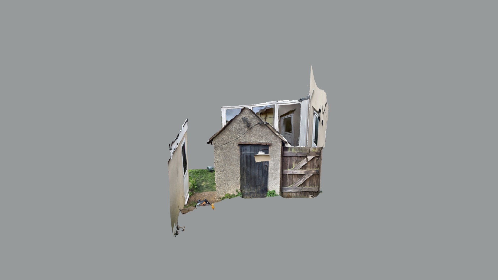 Back door to house