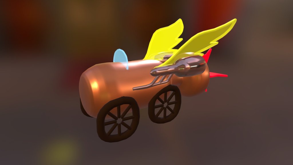 Steampunk hot rod