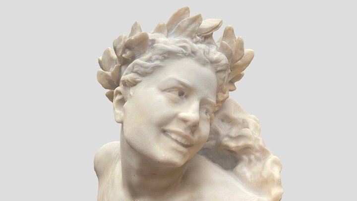 Bacchante aux lauriers (Carpeaux) 3D Model
