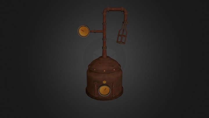 Boiler Animation 3D Model