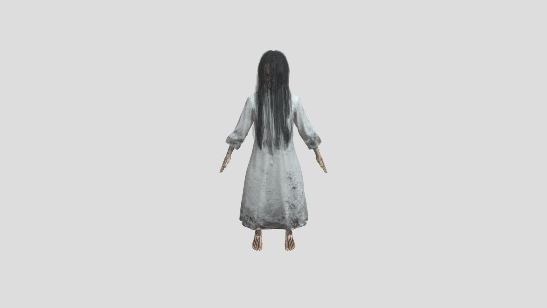 Sadako Yamamura Test - Download Free 3D model by Autistic-Badass-With ...