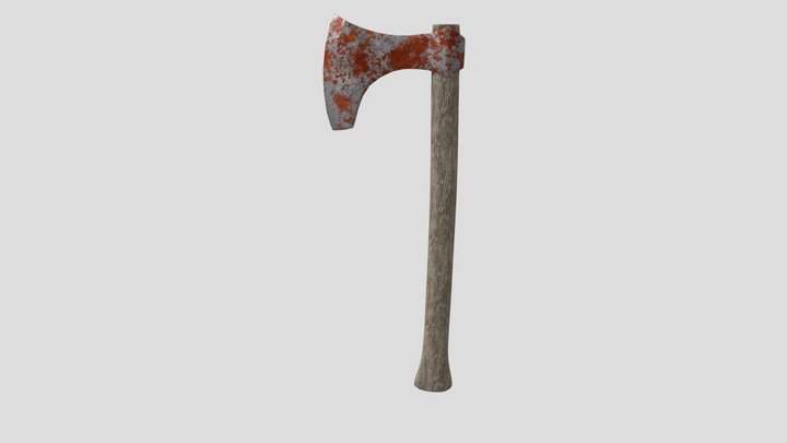 Viking Axe (WIP) 3D Model