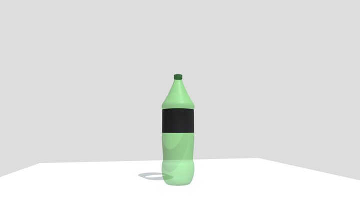 Sprite Bottle – Free 3D Model STL