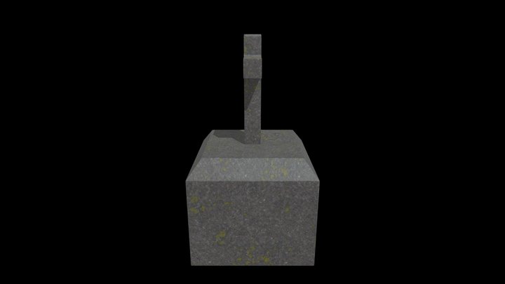 Gravestone 3D Model