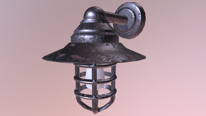 Sewer Light Sconce 3D Model
