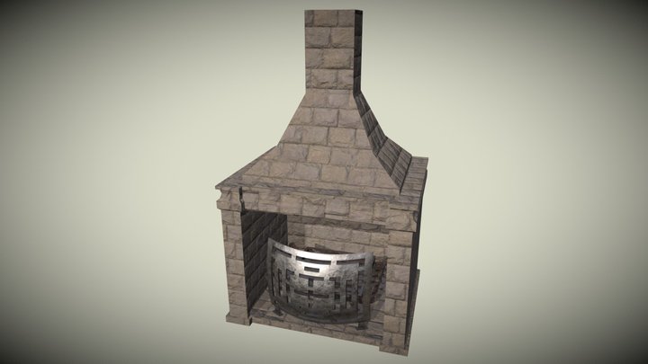 Fireplace 3D Model
