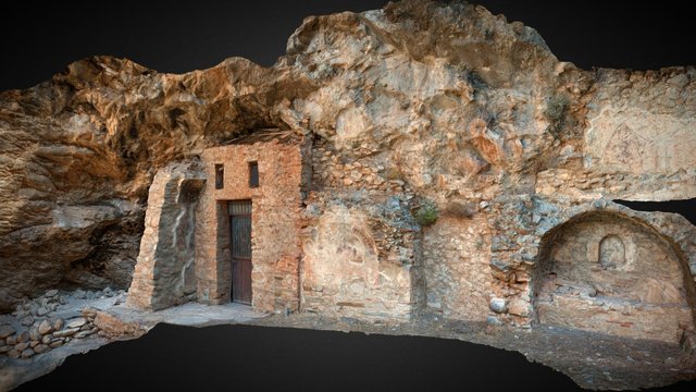Monastère des Quarante Martyrs (Laconie), Grèce 3D Model