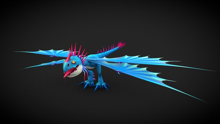 Dragon Hybrid 01 3D Model