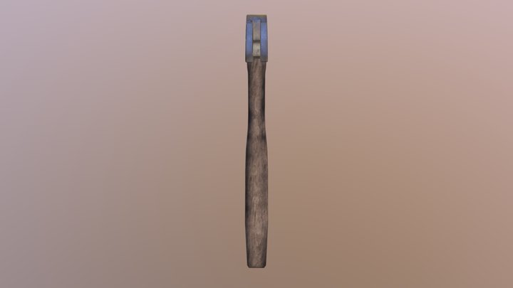 Nail Hammer 3D Model