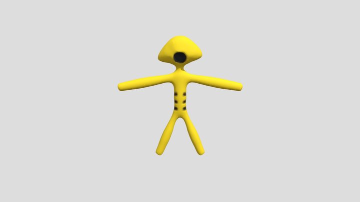 huggy wuggy new creacher pack from mixamo 3D Model