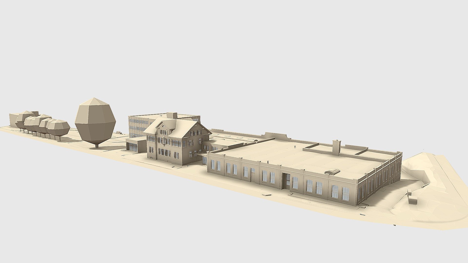Wetzikon ZH, Industrieareal — Sketchfab embed 3D viewer