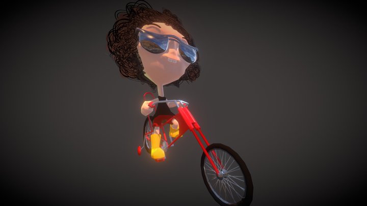 Irmão do Jorel (Jorel's brother) character 3D Model