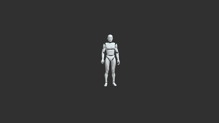 Unloads_the_gun_and_throws_it_away 3D Model