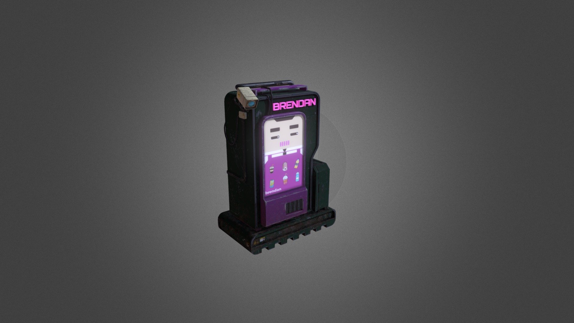 Brendan vendingmachine Cyberpunk 2077 3D model by tyche_ix [f4b3e50] Sketchfab