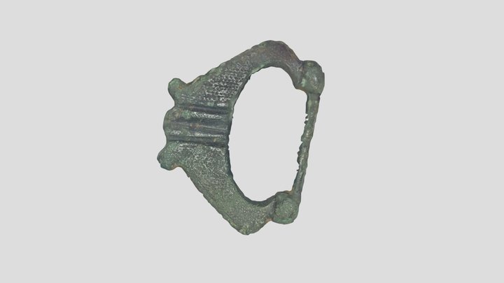 Waw-136f90 Medieval Buckle 3D Model