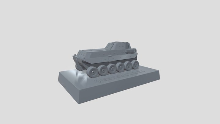 虚数潜航艇 3D Model