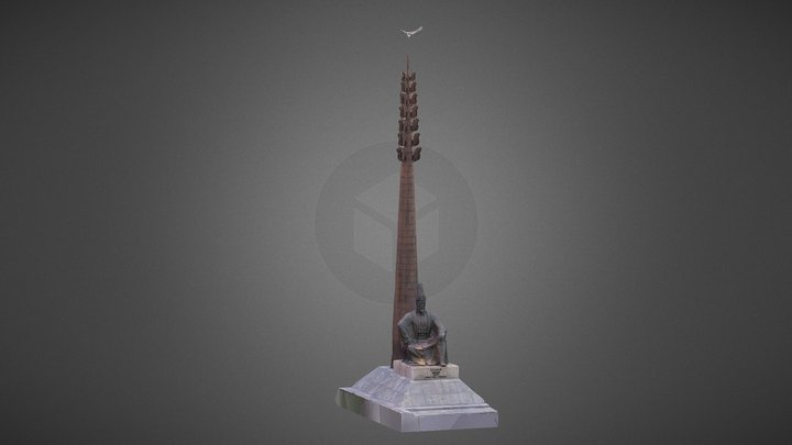 Throne of Abylai Khan 3D Model