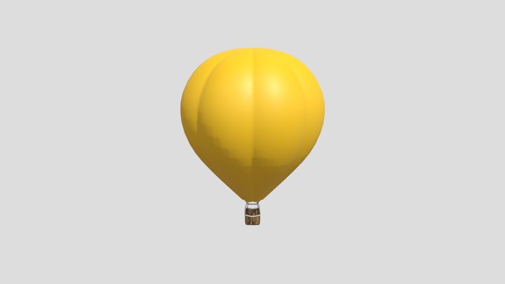 Hot Air Balloon – Free 3D Model STL