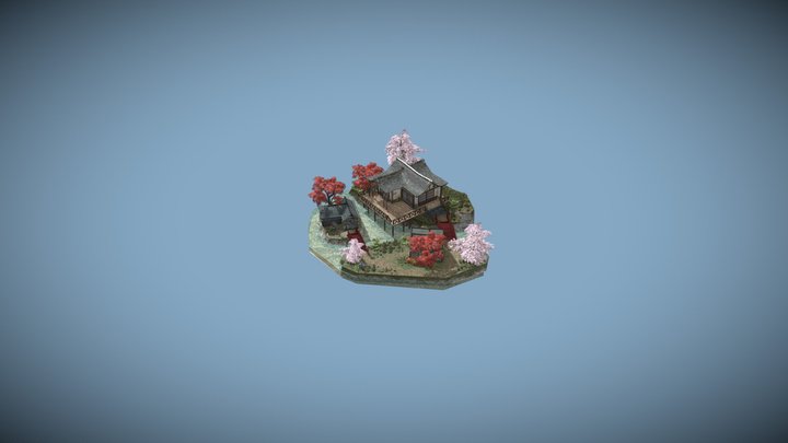 DAE Diorama - Grandmas House 3D Model