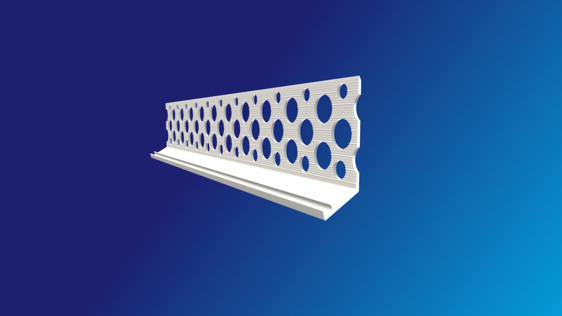 PVC Bellcast Bead White - Trueline — Sketchfab embed 3D viewer