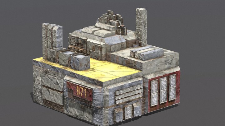 Factory-971 3D Model