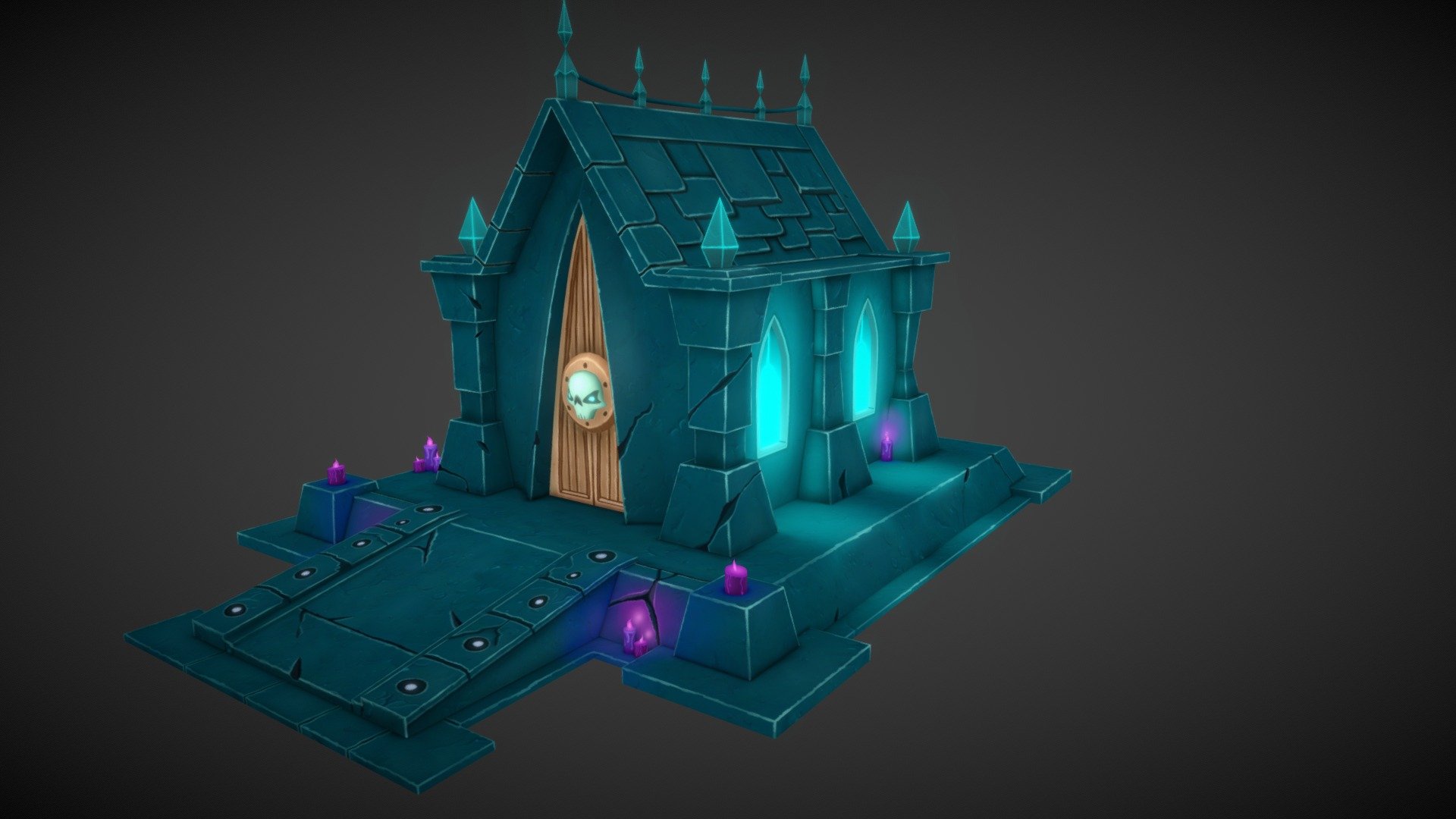 House Download Free 3D model by kingofart [f4b677e] Sketchfab