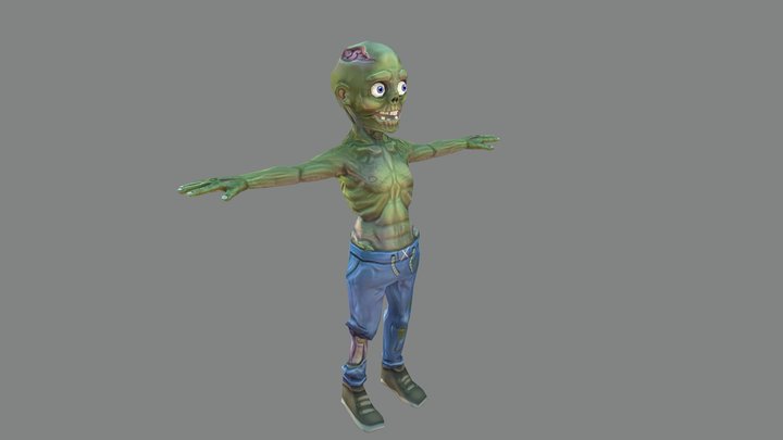 zombie_RDY 3D Model