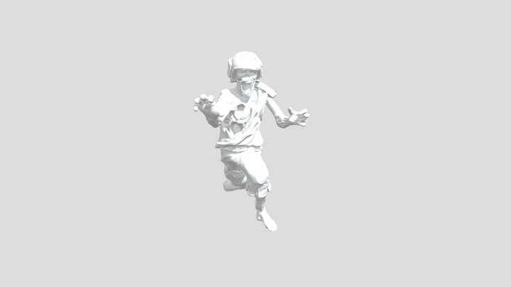 paramidic zombie 3D Model