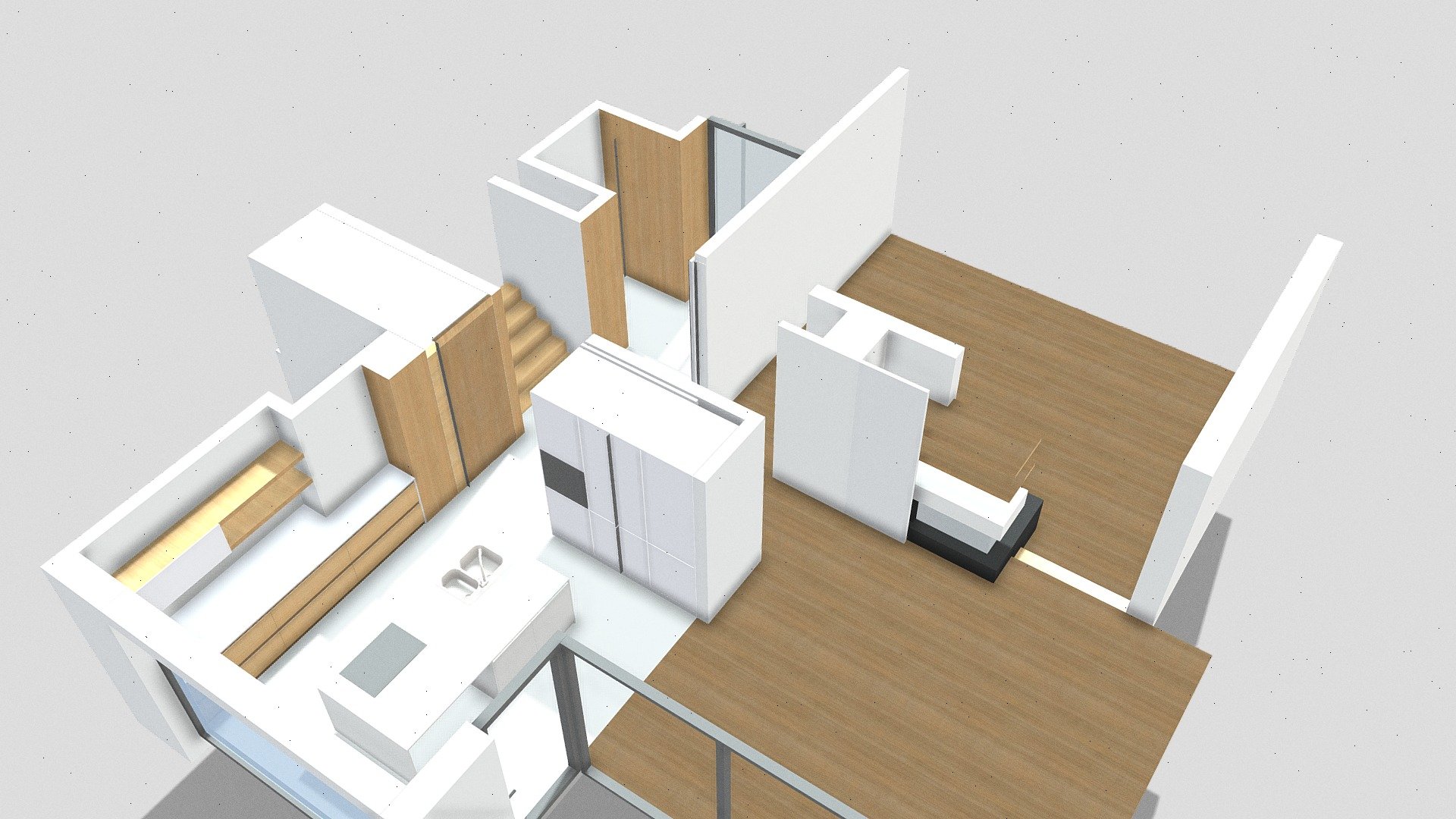 Home interior - 3D model by rikdemaeyer [f4b8098] - Sketchfab