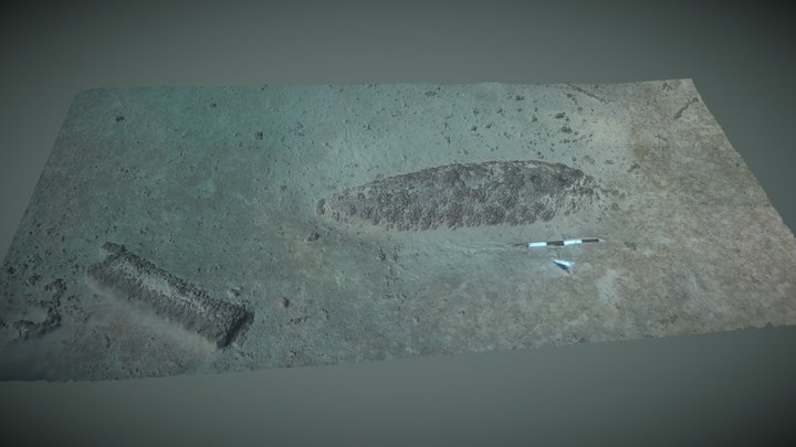 American Drop Tank Underwater - Lake Attersee 3D Model