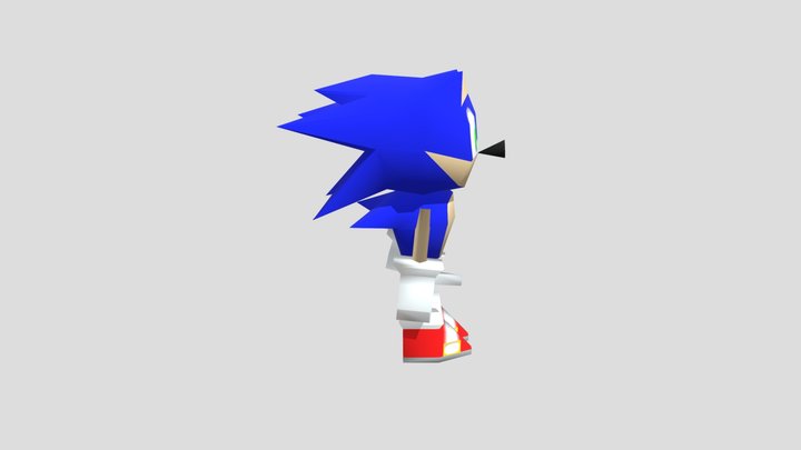 Sonic Majin Sonic R style - Download Free 3D model by MatiasH290