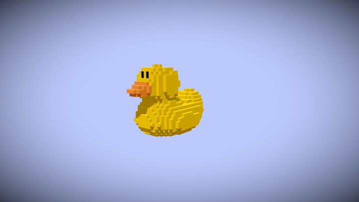 VoxelDucky 3D Model
