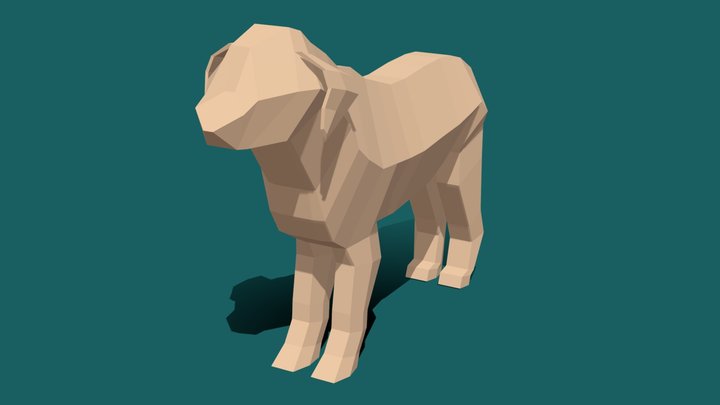 dog 3D Model