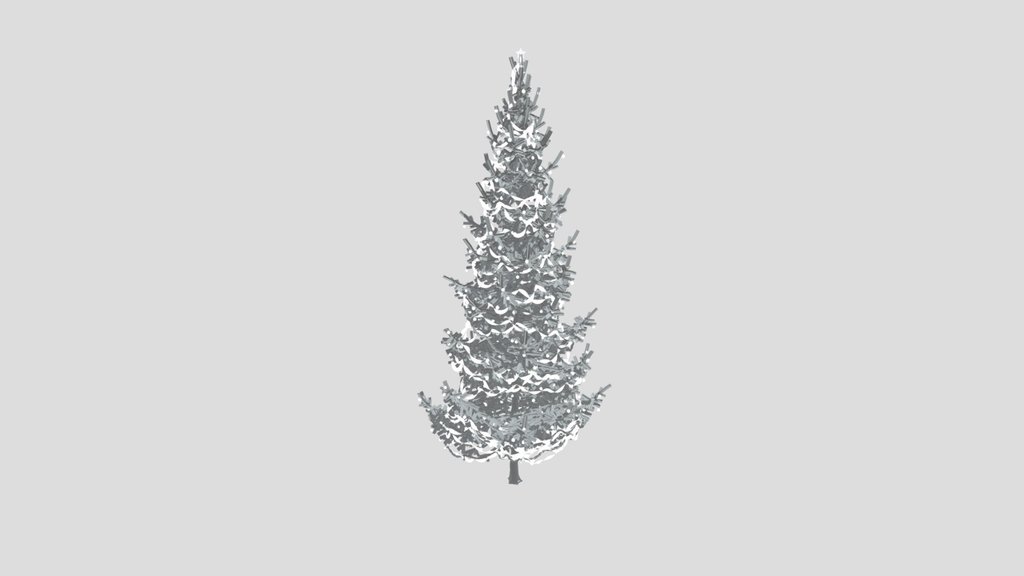 Christmas Tree Pink Large