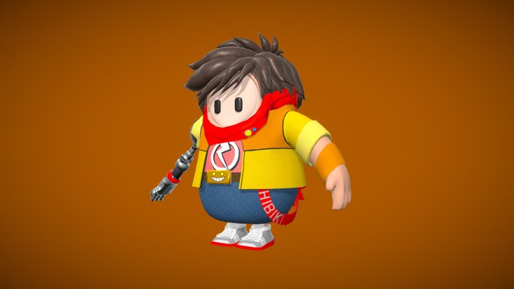 Chai Hi-Fi Rush - Fall Guys Skin 3D Model