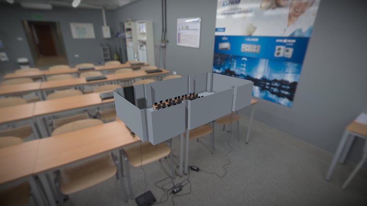 Clase de Ordenadores 3D Model