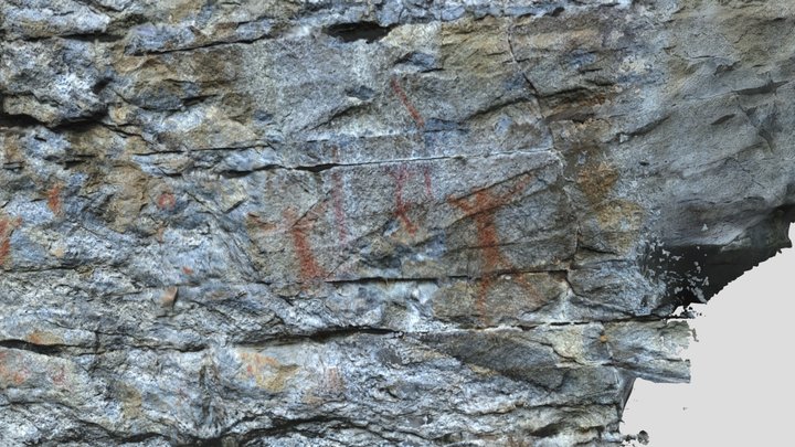 Pictographs in Maine 3D Model