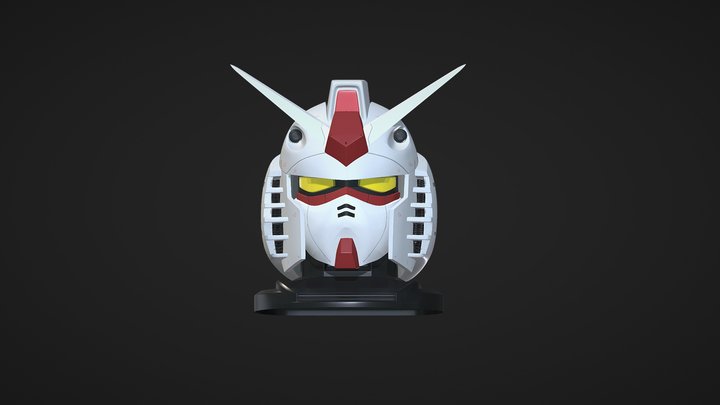 Gundam Rx78 3D Model