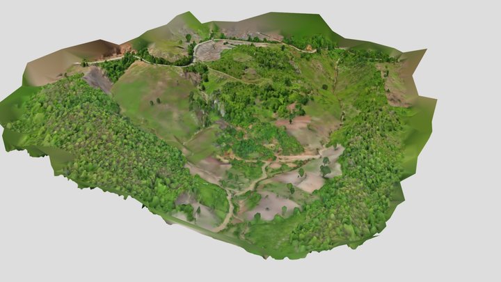 South Pit (Limestone) 3D 3D Model