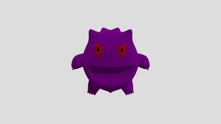 GengarFinal1 3D Model