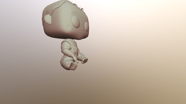 FUNKO DE BB PERSONALIZADO 3D Model