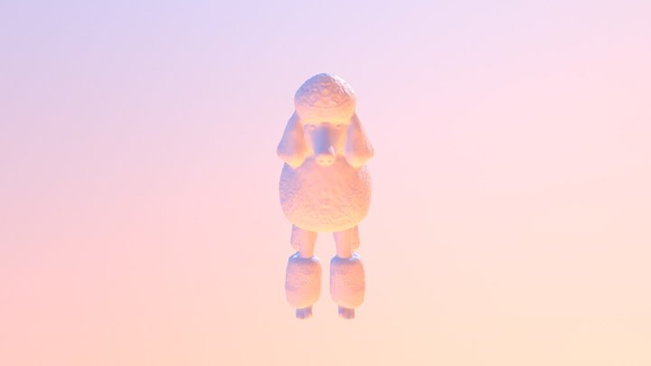 angel puff 3D Model