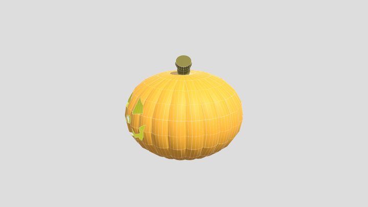 Happy+pumpkin funvideotv 3D Model