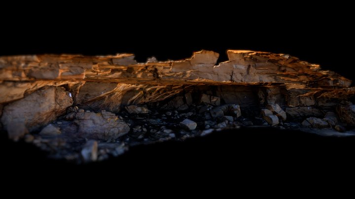 3D prototype Model of al-Zaranig Cave/shelter 3D Model