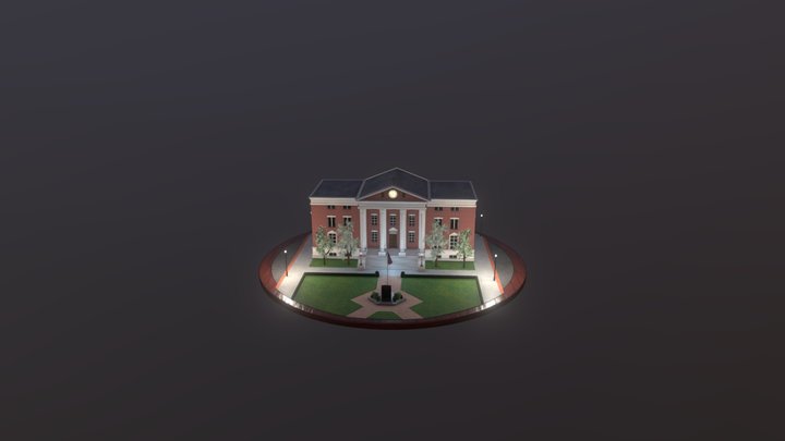 Back to the Future Diorama 3D Model