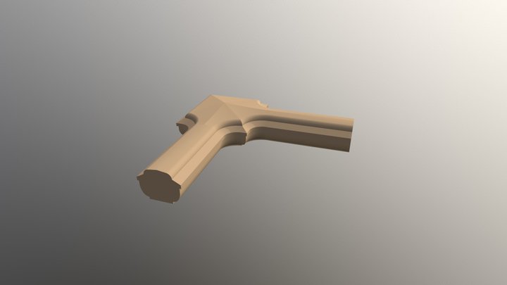 Double Newel Branch 3D Model