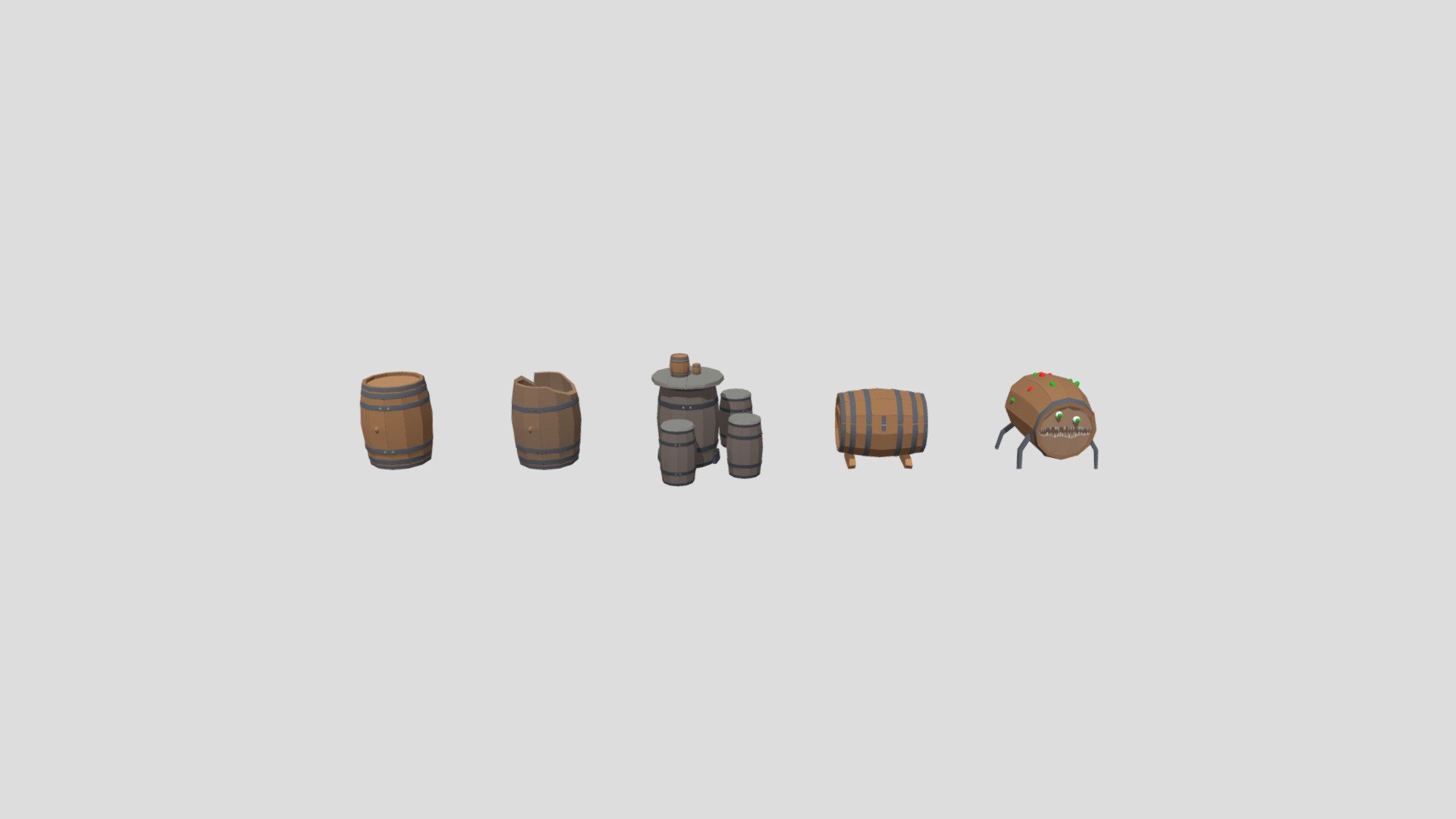 Barrels Scene